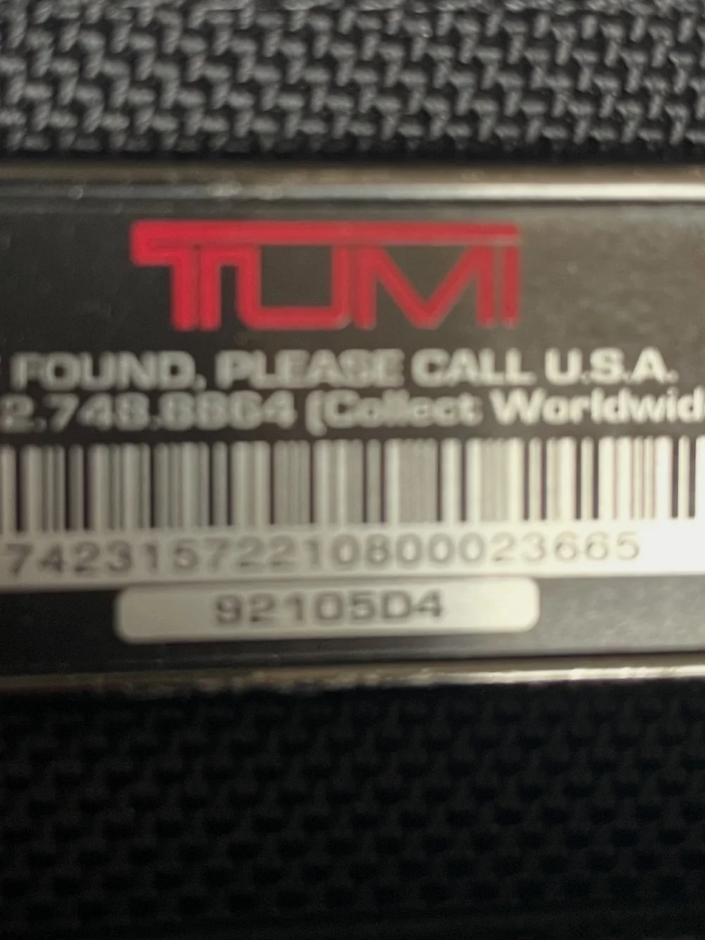 Tumi  Small  Multi  Compartment Black Leather Messenger Bag. Alpha Series.